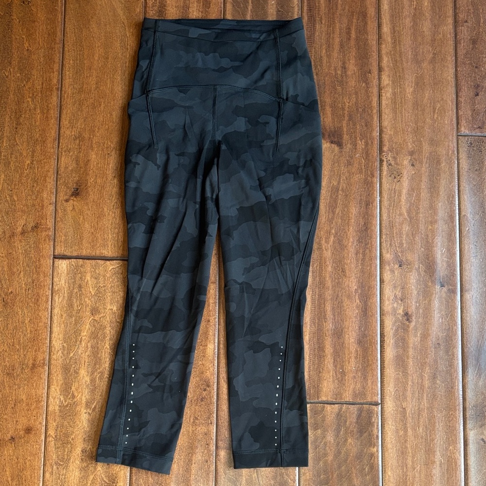 Black Camo Lululemon Pants